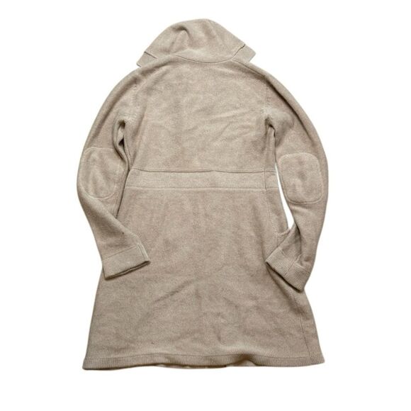 Patagonia Women’s 100% Cashmere Knit Better Sweater Coat Tan Medium - Picture 2 of 10
